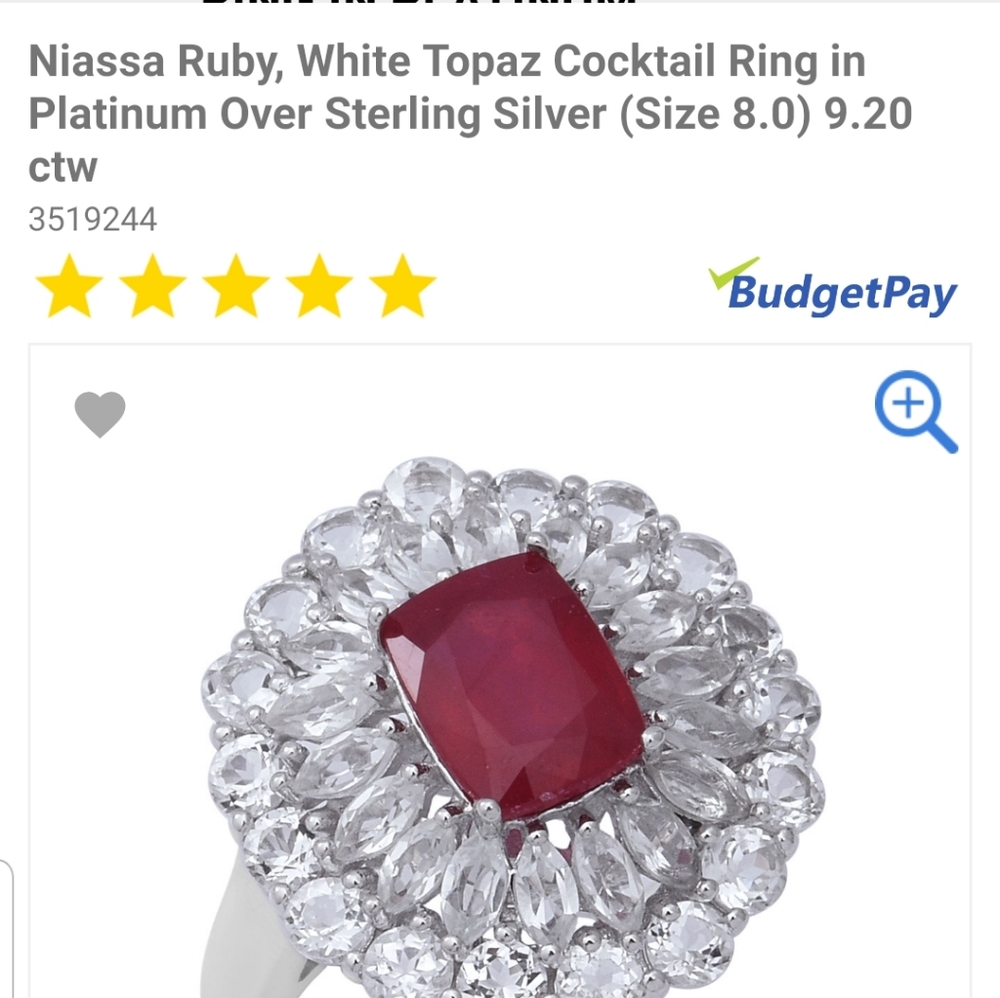 Ruby ring - Picture 3 of 3